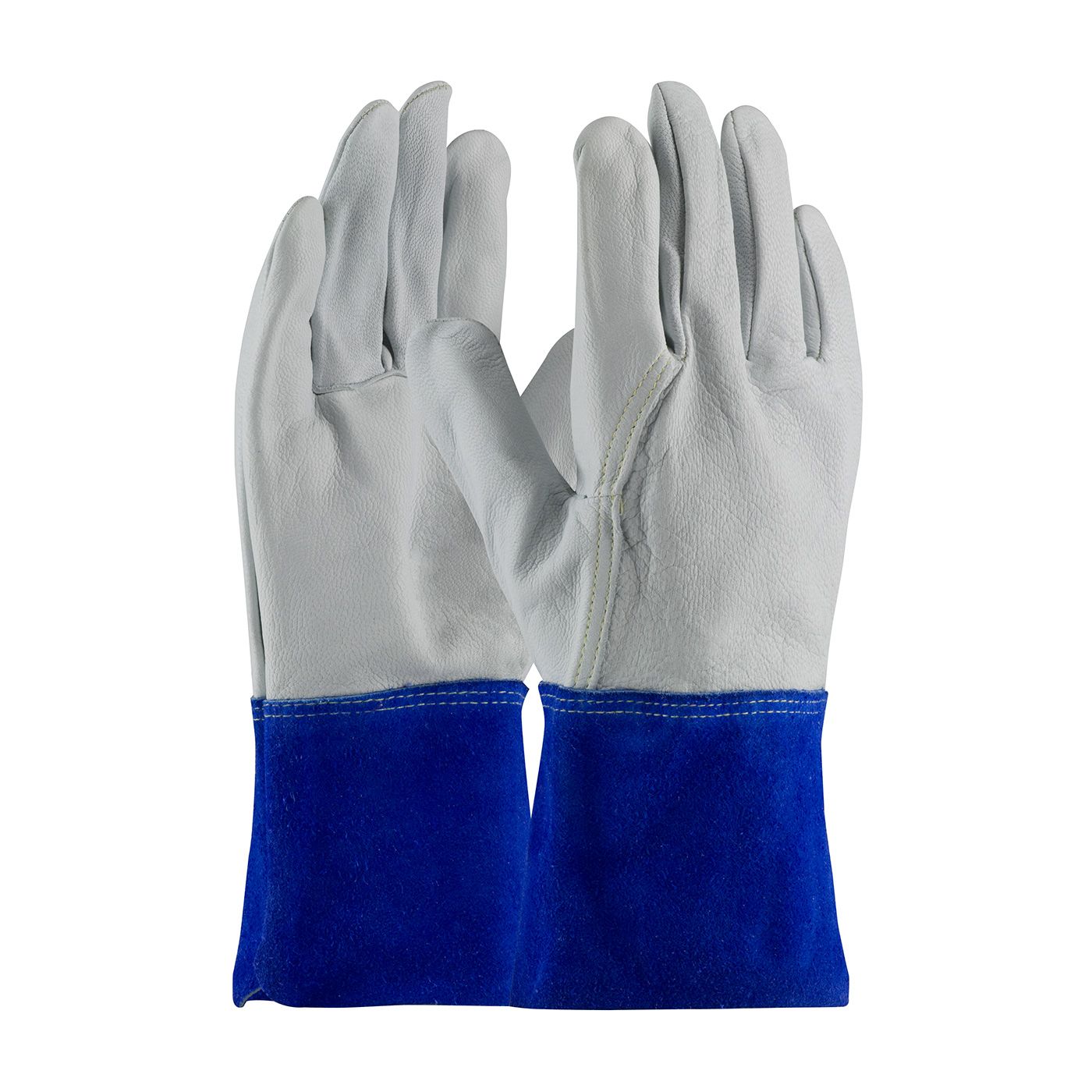 PIP Top Grain Goatskin Leather Mig Tig Welder's Glove with Kevlar Stitching - Leather Slip-On Cuff (#75-4854) PIP Top Grain Goatskin Leather Mig Tig Welder's Glove with Kevlar Stitching - Leather Slip-On Cuff (#75-4854)