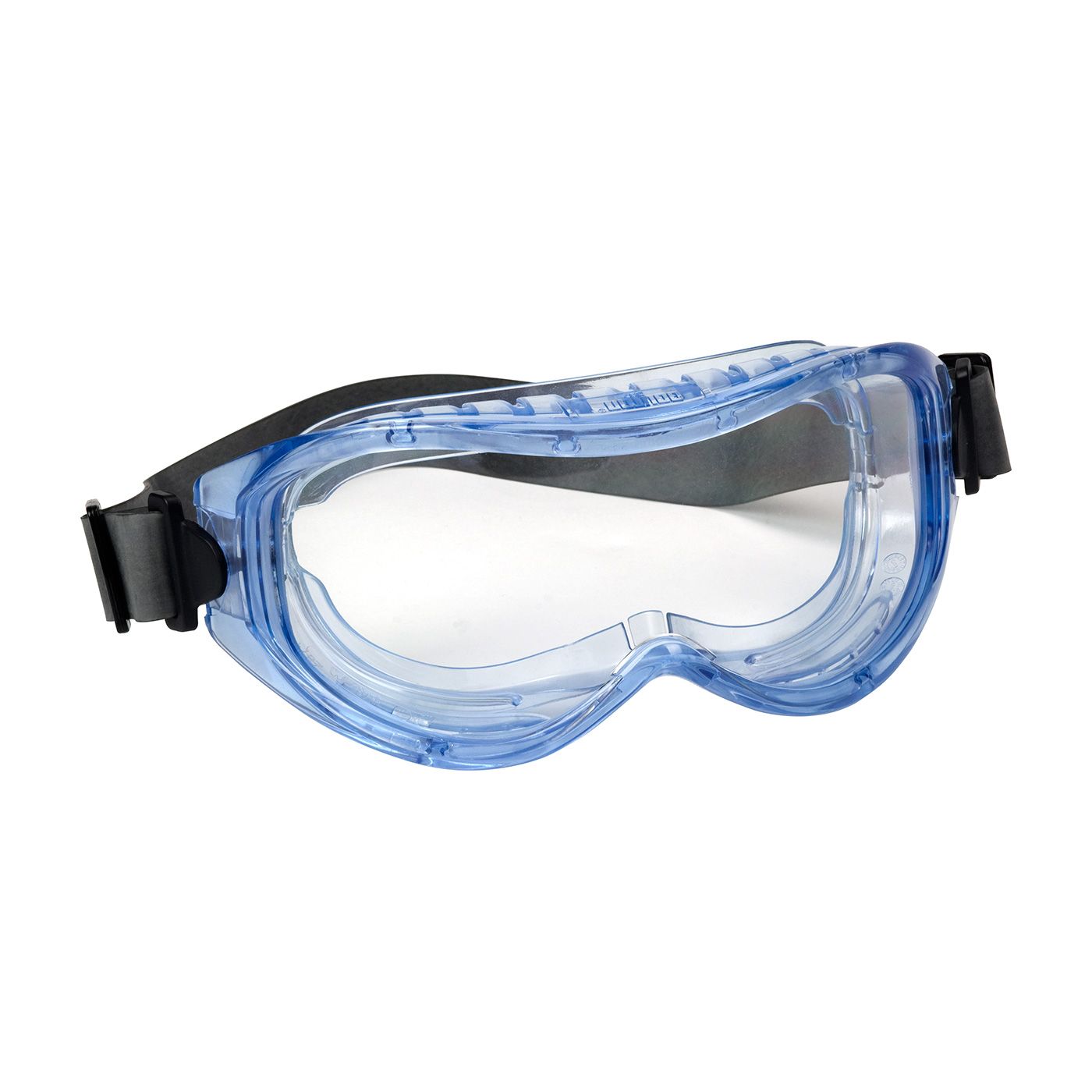 Contempo Indirect Vent Goggle with Light Blue Body, Clear Lens and Anti-Scratch / Anti-Fog Coating - Neoprene Strap  (#251-5300-400-RHB)