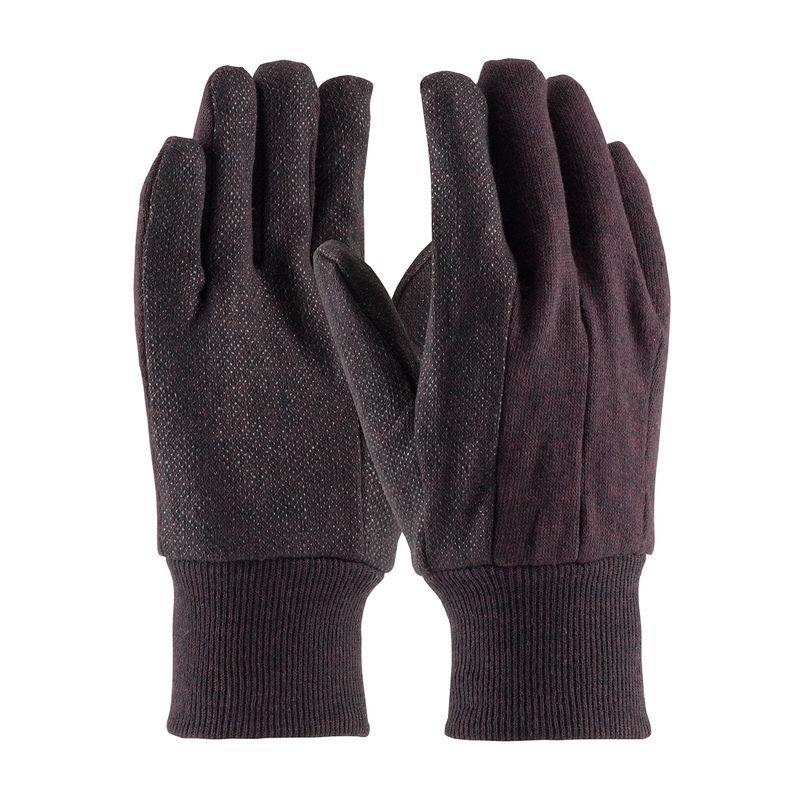 PIP Regular Weight Polyester/Cotton Jersey Glove with PVC Dotted Grip - Men's  (#95-809PD)