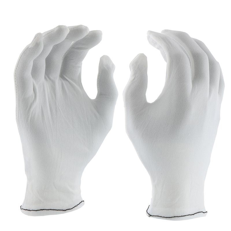 PIP® 70 Denier Tricot Inspection Glove with Rolled Hem Cuff (#906)