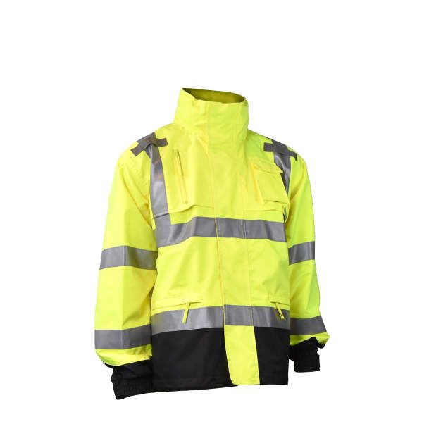 Radians Heavy Duty Rip Stop Waterproof Rain Jacket (#RW32-3Z1Y)