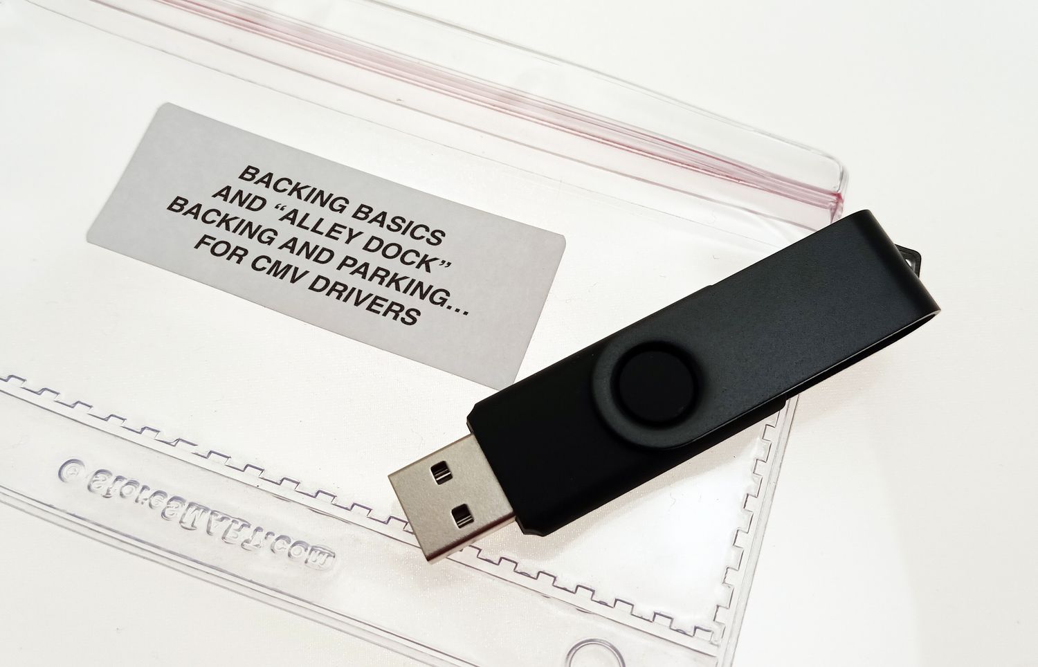 Backing Basics and "Alley Dock" Backing and Parking... for CMV Drivers DVD Program on USB (#V000444UEM)