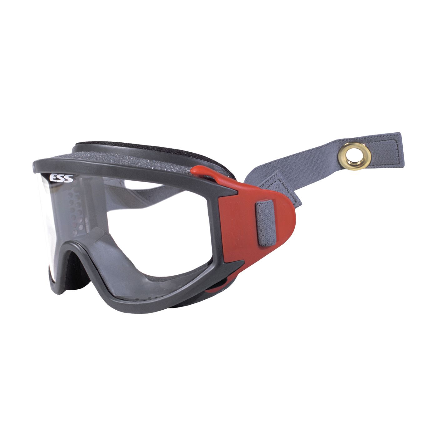 X-Tricator Fire & Rescue Helmet Goggle with Advanced ESS ClearZone FlowCoat Lens and Two-Piece Strap  (#937-ESS01CB-EXS)