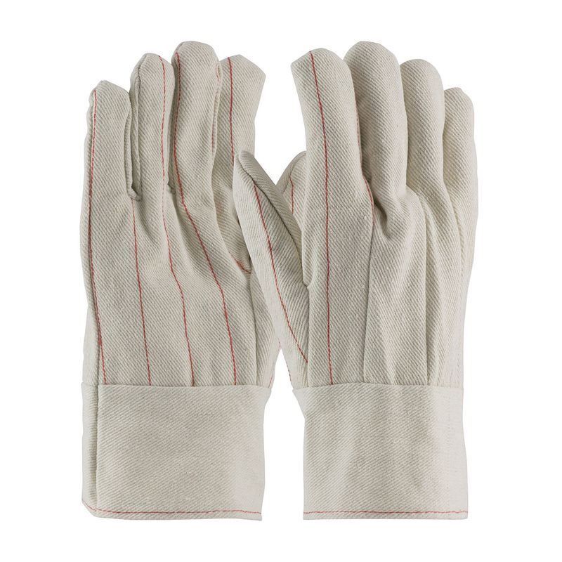 PIP Cotton Canvas Double Palm Glove with Nap-in Finish - Band Top  (#92-918BT)