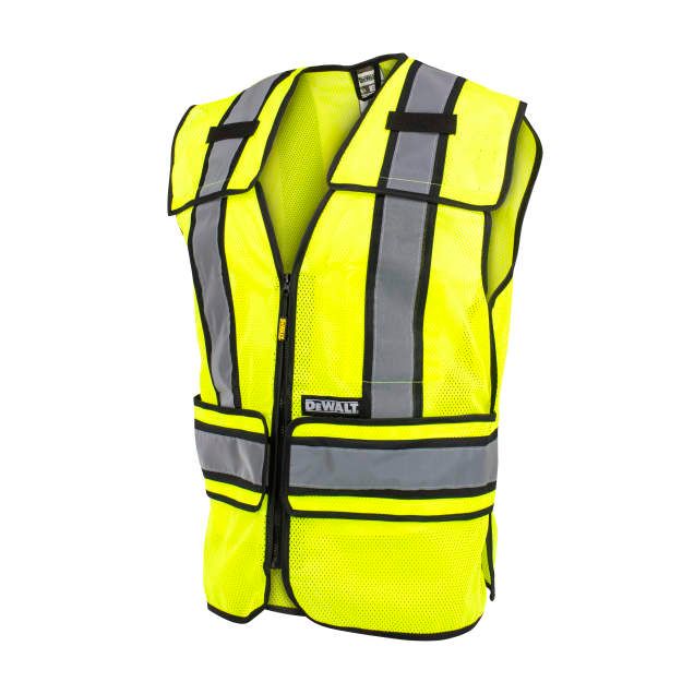 DeWalt Class 2 Adjustable Breakaway Mesh Vest (#DSV421) DeWalt Class 2 Adjustable Breakaway Mesh Vest (#DSV421)