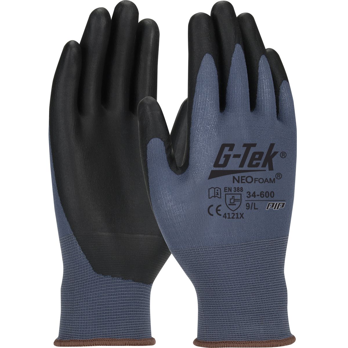 G-Tek® NeoFoam® Seamless Knit Nylon Glove with NeoFoam® Coated Palm & Fingers - Light Duty (#34-600) G-Tek® NeoFoam® Seamless Knit Nylon Glove with NeoFoam® Coated Palm & Fingers - Light Duty (#34-600)