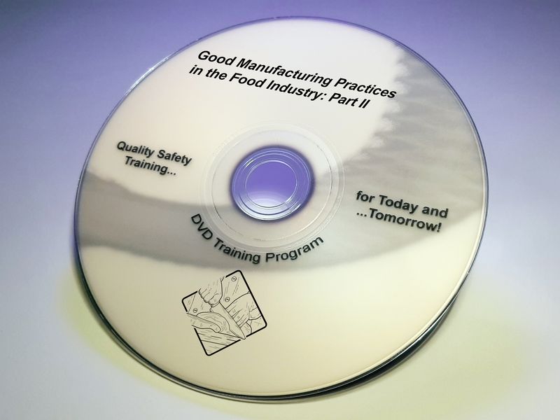 Good Manufacturing Practices in the Food Industry: Part II DVD Program (#VFDS4179EM)
