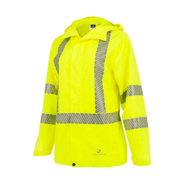 Radians Ladies Lightweight Rain Jacket (#RW12L-3ZGR)
