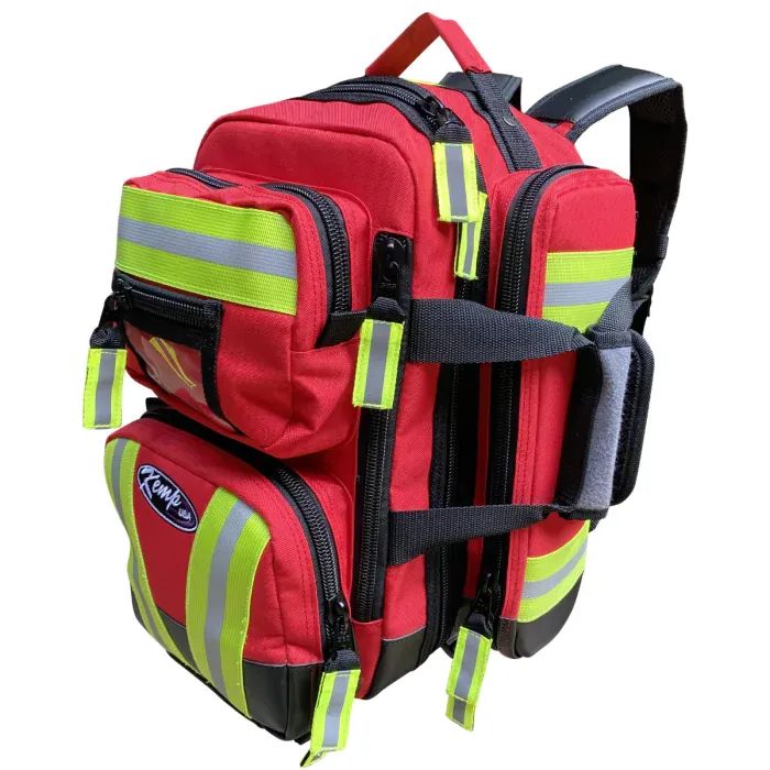 Kemp USA Ultimate EMS Mini Backpack, Red (#10-115-RED-MINI)