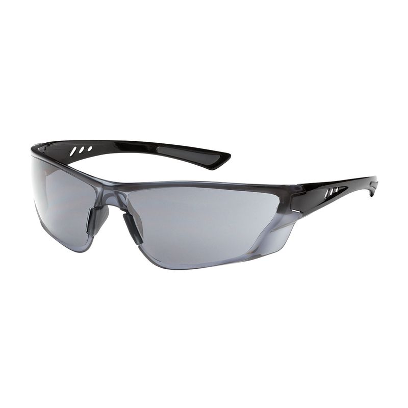 Recon Rimless Safety Glasses with Gloss Black Temple, Light Gray Lens and FogLess® 3Sixty™ Coating  (#250-32-0551)