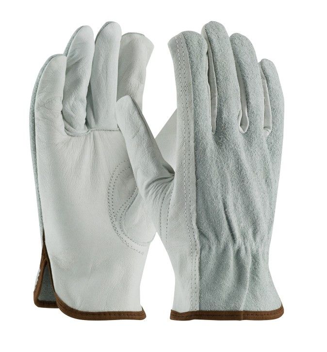 PIP Regular Grade Top Grain Drivers Glove with Shoulder Split Cowhide Leather Back - Keystone Thumb (#68-161SB) PIP Regular Grade Top Grain Drivers Glove with Shoulder Split Cowhide Leather Back - Keystone Thumb (#68-161SB)