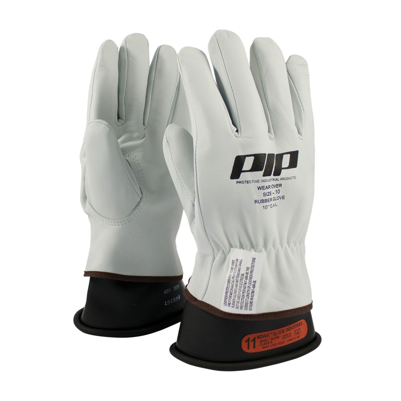 PIP Top Grain Goatskin Leather Protector for Novax Gloves - Driver's Style (#148-1000) PIP Top Grain Goatskin Leather Protector for Novax Gloves - Driver's Style (#148-1000)
