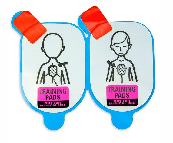 Defibtech Lifeline Pediatric Replacement Training Pad Package, 5 sets (#DDP-205TR)