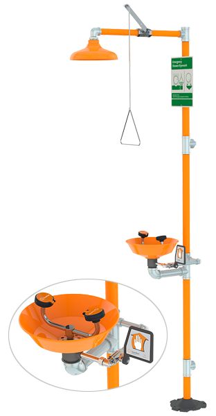 Guardian Safety Station with Eye/Face Wash, Plastic Bowl (#G1950P)