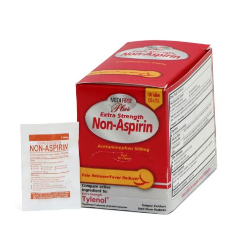 Extra Strength Non-Aspirin, 100/bx (#P90433)