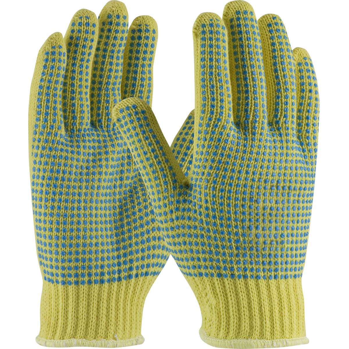 Kut Gard® Seamless Knit DuPont™ Kevlar® Glove with Double-Sided PVC Dot Grip - Heavy Weight (#08-K350PDD) Kut Gard® Seamless Knit DuPont™ Kevlar® Glove with Double-Sided PVC Dot Grip - Heavy Weight (#08-K350PDD)