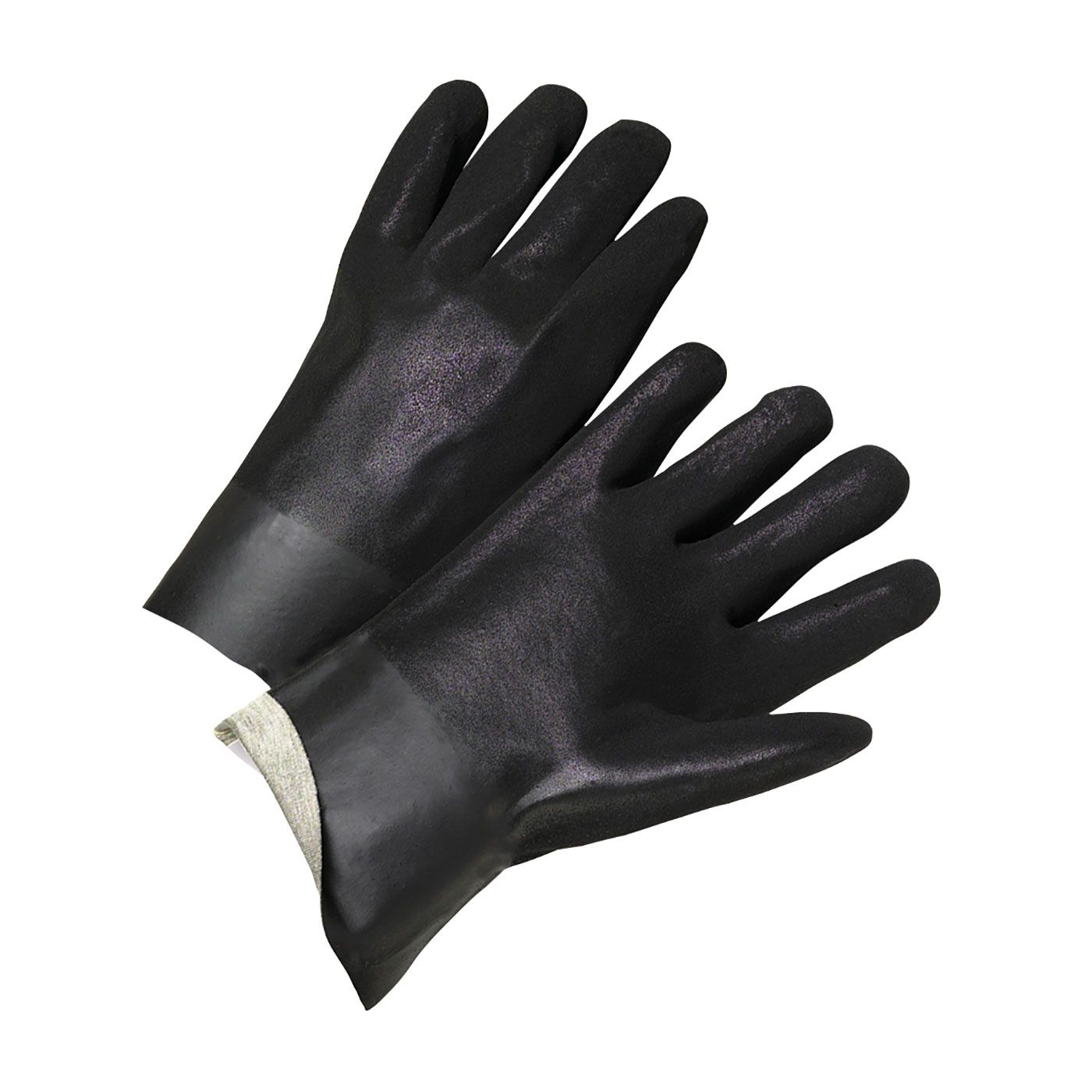 PIP® PVC Dipped Glove with Interlock Liner and Rough Sandy Finish - 10" Length  (#1017RF)