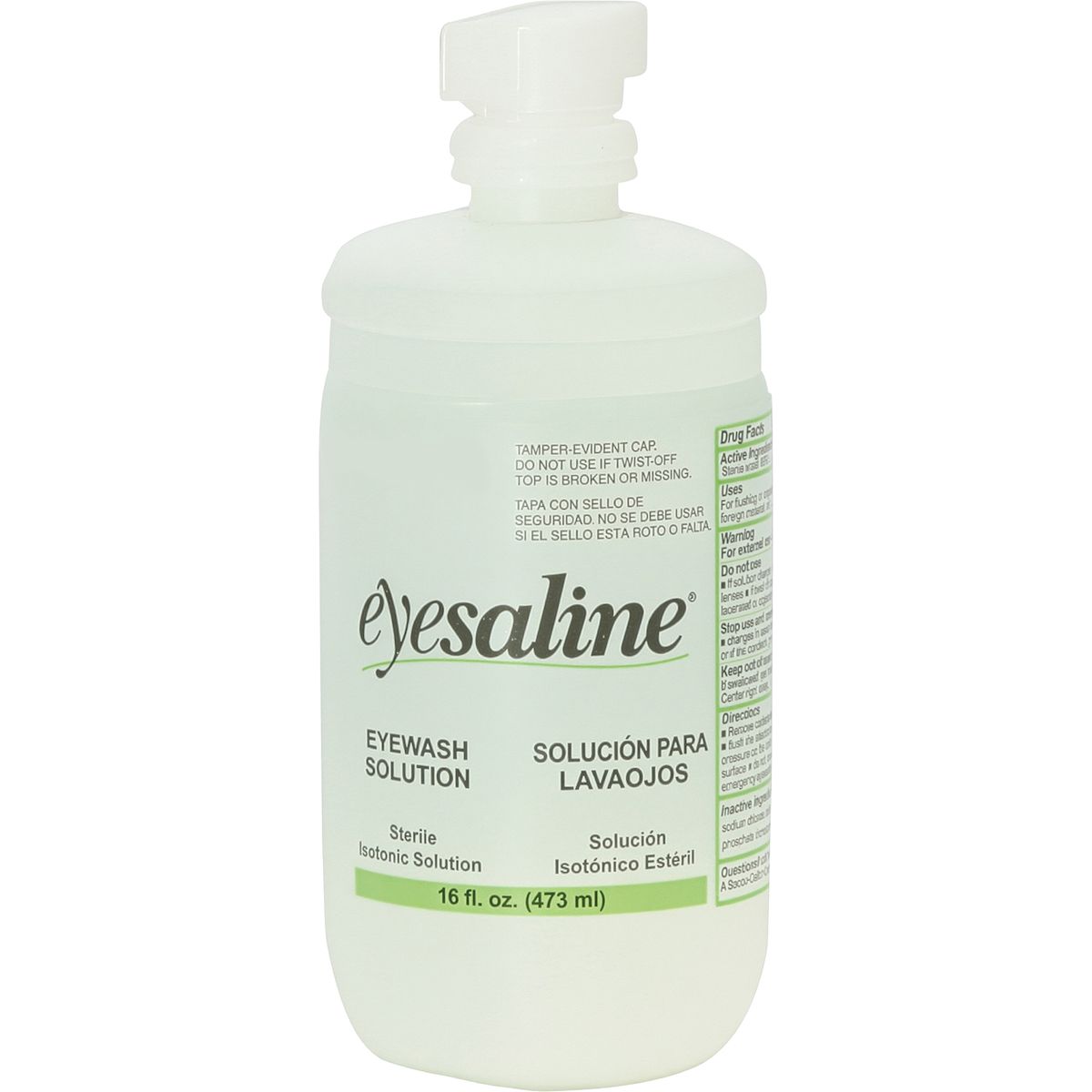 Eyesaline 16 oz. Saline Eyewash Bottle (#32-000454-0000) Eyesaline 16 oz. Saline Eyewash Bottle (#32-000454-0000)