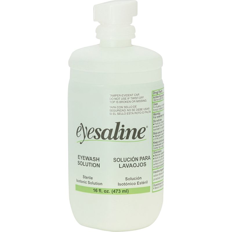 Eyesaline 16 oz. Saline Eyewash Bottle (#32-000454-0000)