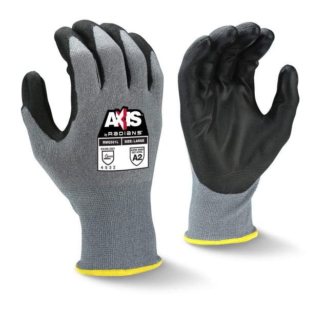 Radians AXIS™ A2 Polyurethane Coated Cut Protection Glove (#RWG561)