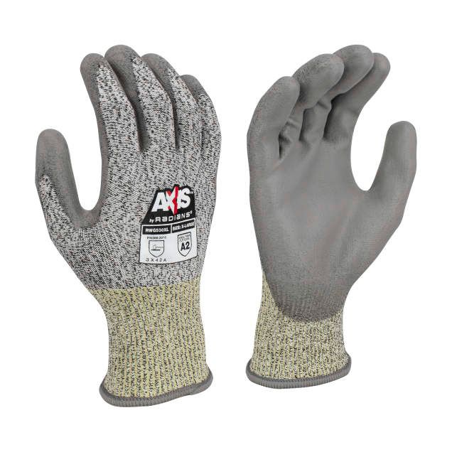 Radians AXIS™ A2 Polyurethane Coated Cut Protection Glove (#RWG530)