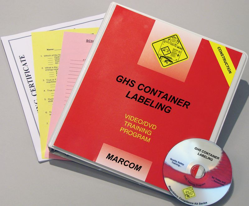 GHS Container Labels in Construction Environments DVD Program (#V0003599ET)