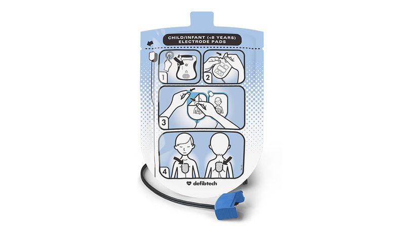 Lifeline Pediatric Defibrillation Pads Package (#DDP-200P)