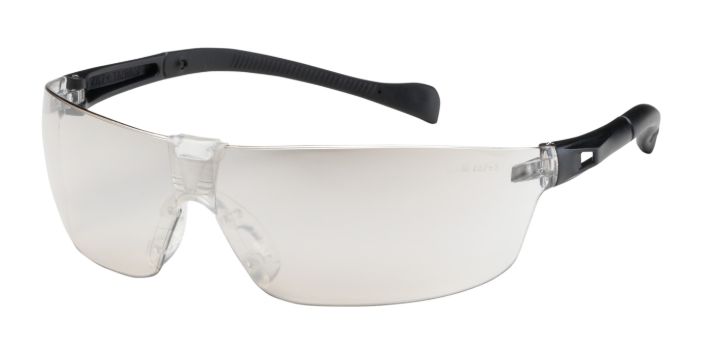 Monteray II Rimless Safety Glasses with Black Temple, I/O Lens and Anti-Scratch Coating  (#250-MT-10075)