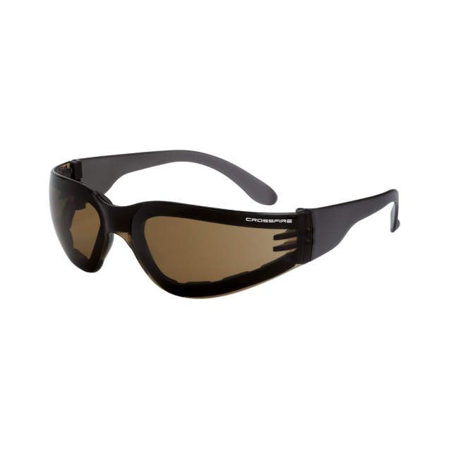 CrossFire Shield Foam Lined, HD brown lens (#546AF)
