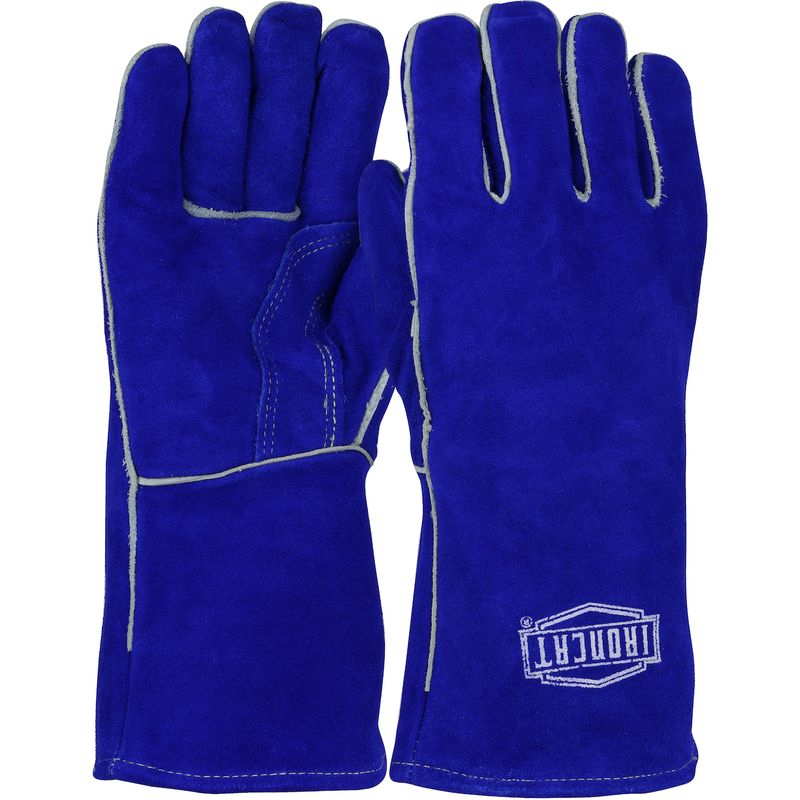 Ironcat® Superior Grade Split Cowhide Leather Welder's Glove with Cotton/Foam Lining  (#9041)