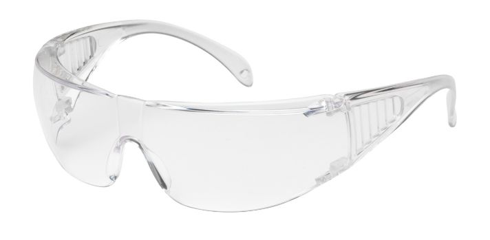 Ranger OTG Rimless Safety Glasses with Clear Temple, Clear Lens and Anti-Scratch Coating  (#250-37-0900)