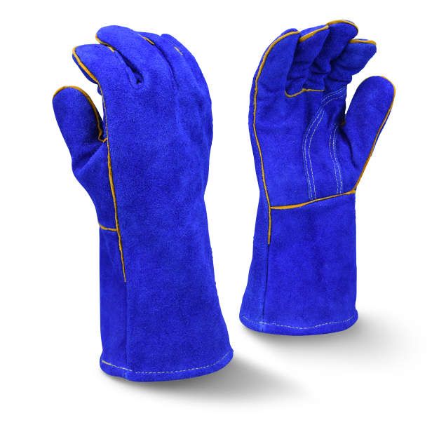 Radians Blue Regular Shoulder Split Leather Welding Glove (#RWG5210XL)