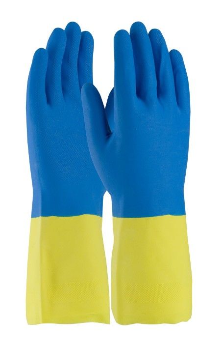 Assurance Unsupported Neoprene/Latex, Flock Lined with Raised Diamond Grip - 19 Mil  (#52-3672)