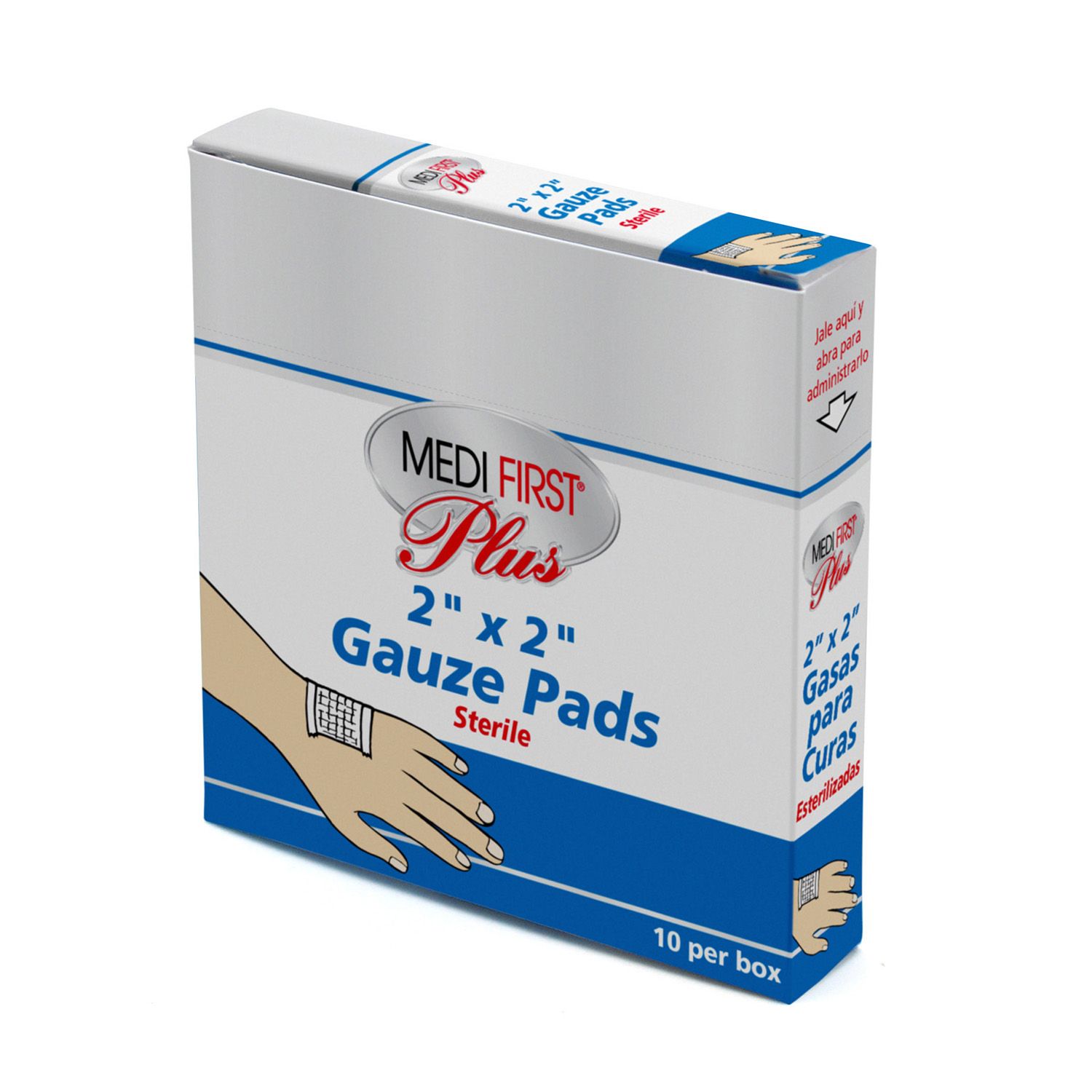 Gauze Pads, 2x2, 10/bx (#P103512)