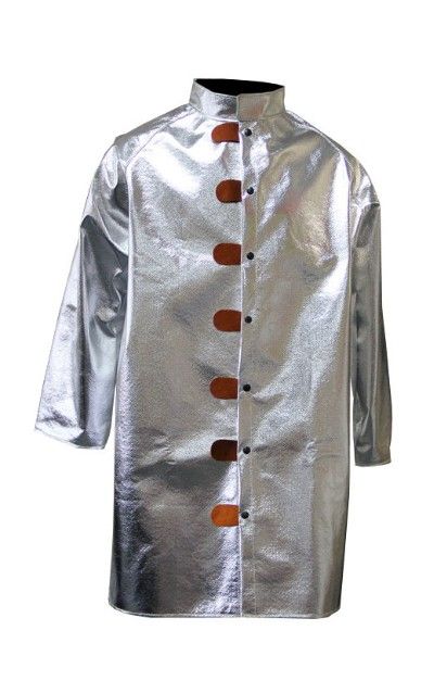 19oz. Aluminized Carbon Kevlar 45" Jacket (#602-ACK)