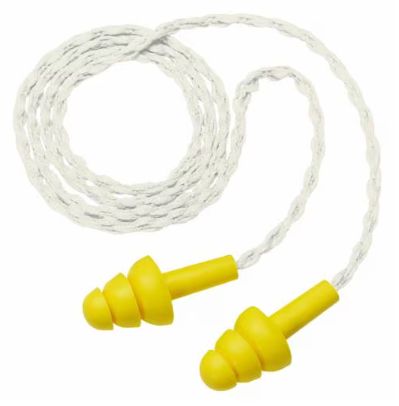 3M E-A-R UltraFit Earplugs with Cloth Cord (#340-4036)
