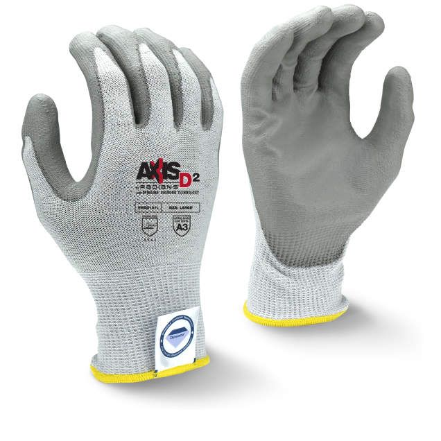 Radians AXIS D2™ Dyneema® Cut Protection Level A3 Glove (#RWGD101) Radians AXIS D2™ Dyneema® Cut Protection Level A3 Glove (#RWGD101)