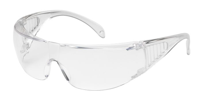 Ranger OTG Rimless Safety Glasses with Clear Temple and Clear Lens  (#250-37-0980)
