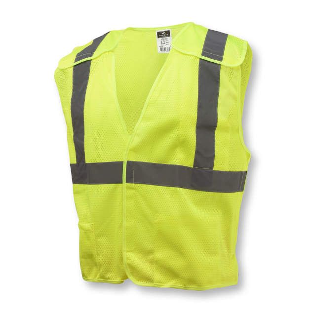 Economy Type R Class 2 Breakaway Vest, Hi-Viz Green Mesh (#SV4GM) Economy Type R Class 2 Breakaway Vest, Hi-Viz Green Mesh (#SV4GM)
