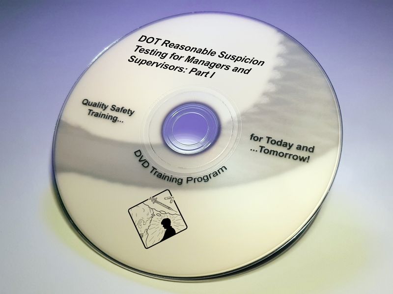 DOT Reasonable Suspicion Testing for Managers and Supervisors: Part I DVD (#VTRN4389EM)