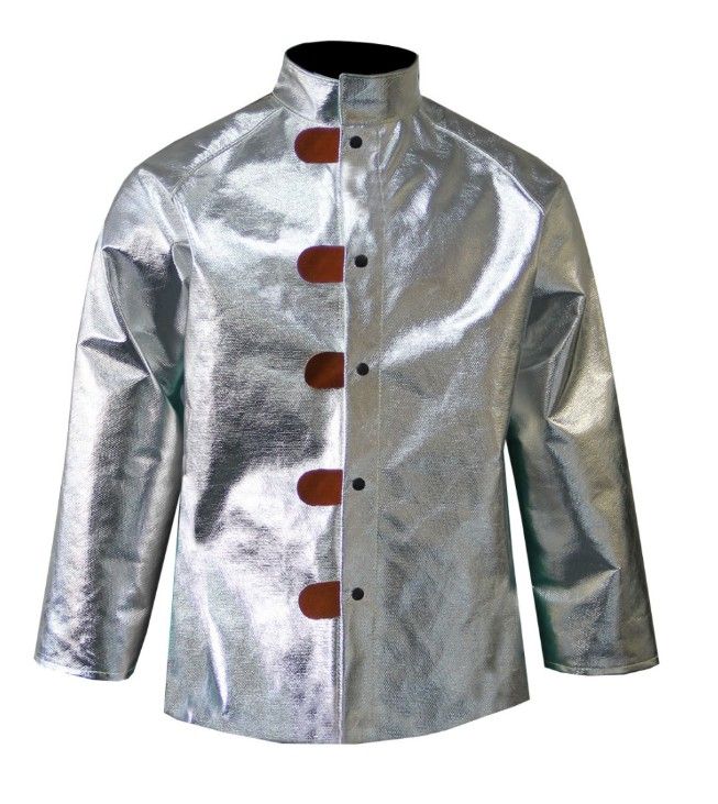 19oz. Aluminized Para Aramid Blend 30" Jacket (#600-AKV)