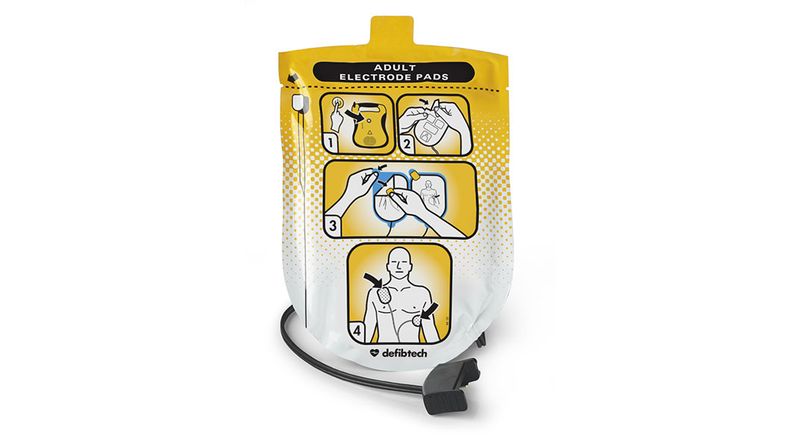Lifeline Adult Defibrillation Pads Package (#DDP-100)