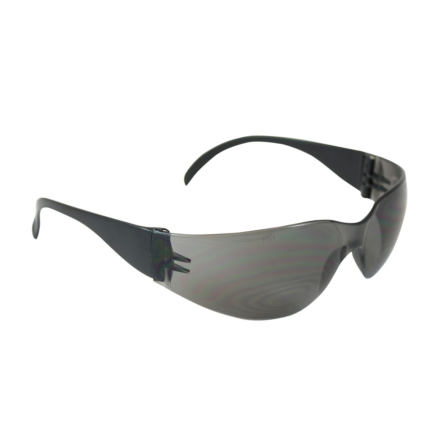 Zenon Z12 Rimless Safety Glasses with Black Temple, Gray Lens and Anti-Scratch Coating  (#250-01-0001)