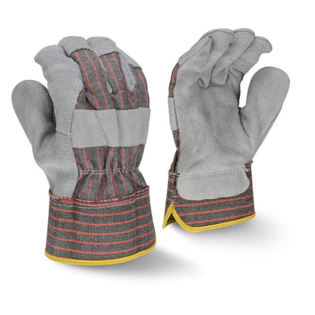 Radians Economy Shoulder Gray Split Cowhide Leather Glove (#RWG3103)