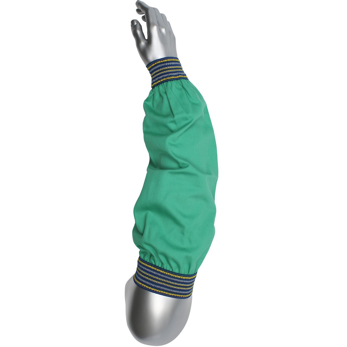 Ironcat FR Treated 100% Cotton Sleeve with Blue/Gold Elastic Ends -18 Ironcat FR Treated 100% Cotton Sleeve with Blue/Gold Elastic Ends -18" (#7042)