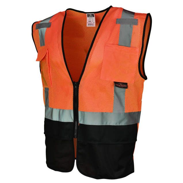 Surveyor Type R Class 2 Safety Vest, Hi-Viz Orange (#SV7B-2ZOM) Surveyor Type R Class 2 Safety Vest, Hi-Viz Orange (#SV7B-2ZOM)