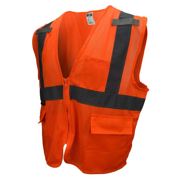 Class 2 Multipurpose Surveyor Orange Safety Vest (#SV27-2ZOM) Class 2 Multipurpose Surveyor Orange Safety Vest (#SV27-2ZOM)