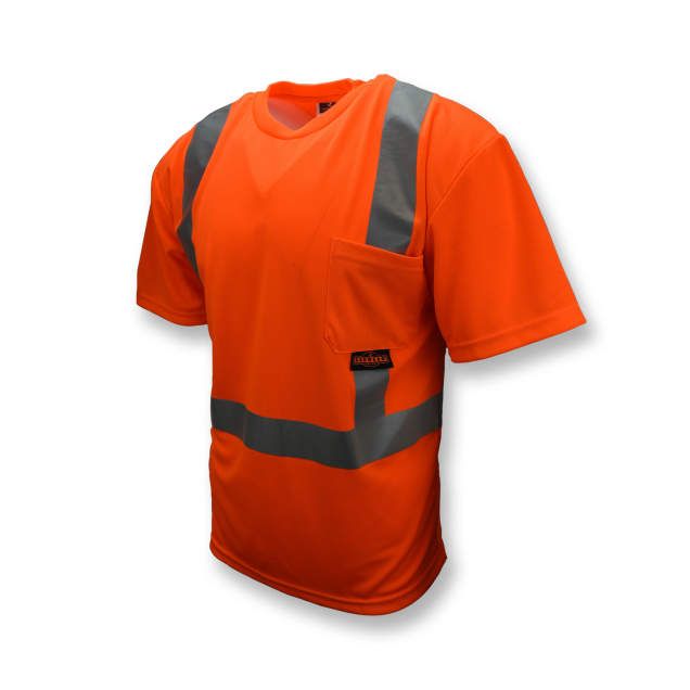 Class 2 Hi-Viz T-Shirt with Max-Dri, Orange (#ST11-2POS) Class 2 Hi-Viz T-Shirt with Max-Dri, Orange (#ST11-2POS)