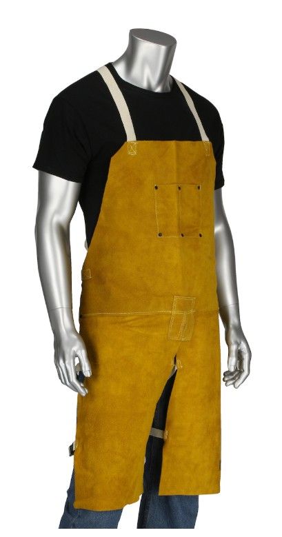 Ironcat® Leather Split Leg Welding Apron (#7011)