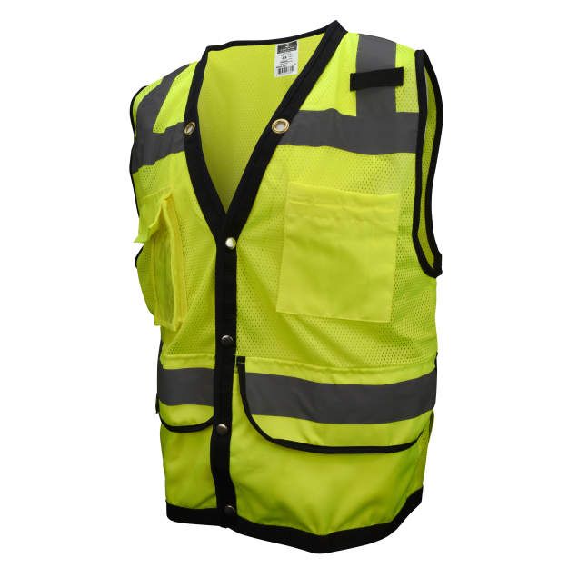 Class 2 Heavy Duty Surveyor Vest, Hi-Viz Green (#SV59-2ZGD) Class 2 Heavy Duty Surveyor Vest, Hi-Viz Green (#SV59-2ZGD)